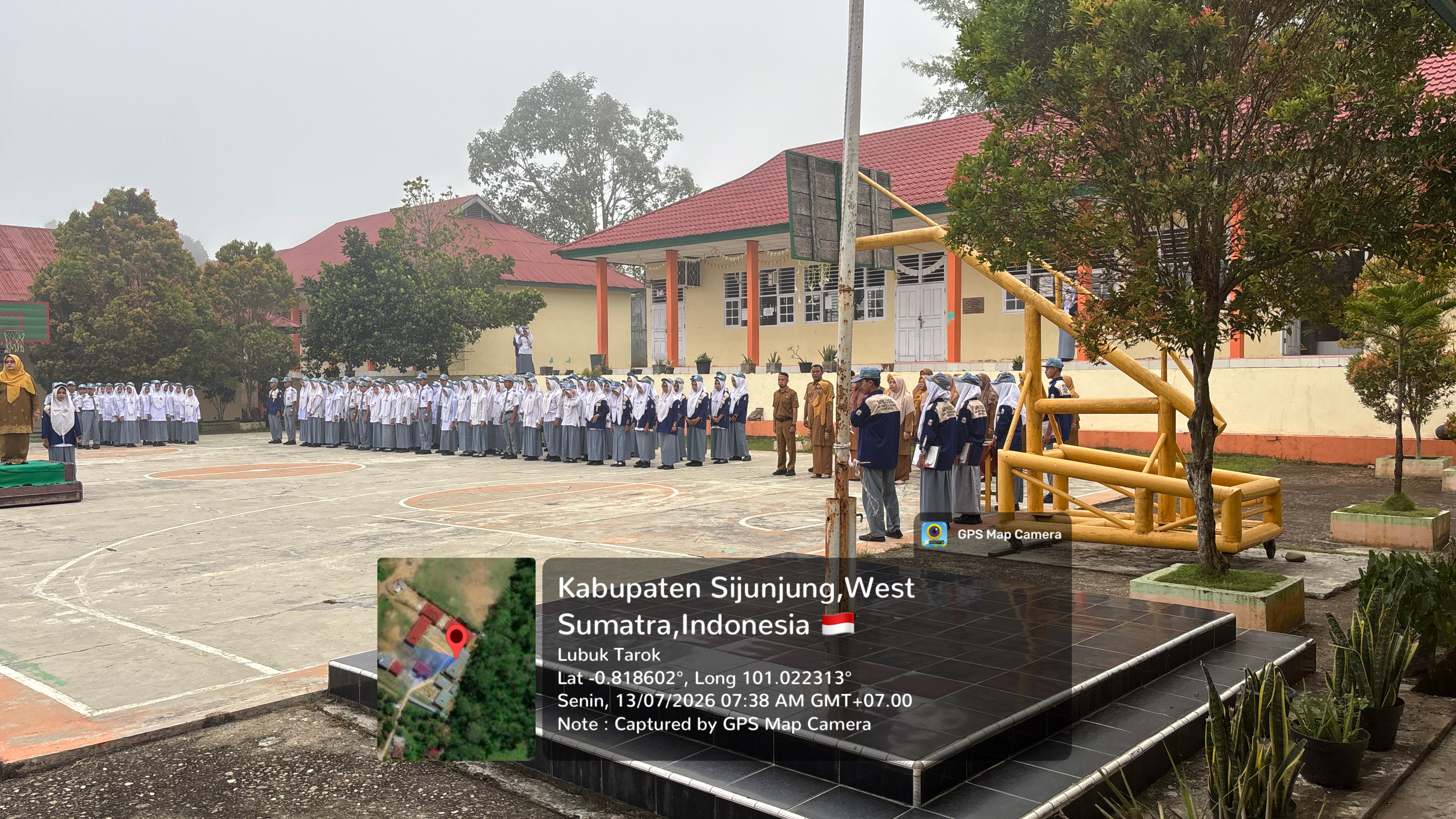 Pembukaan MPLS Ramah SMAN 12 Sijunjung Tahun Pelajaran 2026/2027 Berlangsung Khidmat dan Penuh Semangat