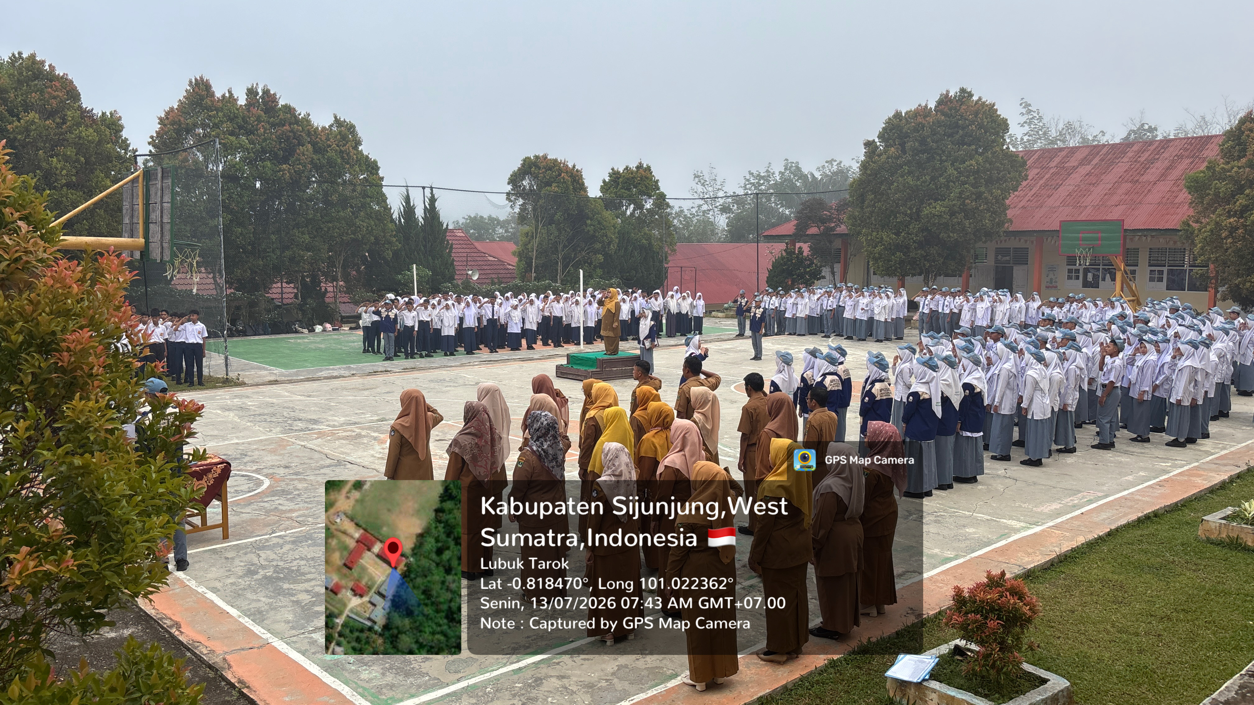 Pembukaan MPLS Ramah SMAN 12 Sijunjung Tahun Pelajaran 2026/2027 Berlangsung Khidmat dan Penuh Semangat - foto 2